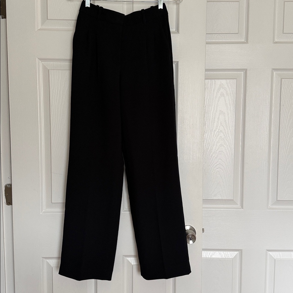 Aritzia Wilfred Black Effortless Pants 0